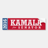Autocollant De Voiture Kamala Harris pour le sénateur (Devant)