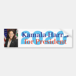 Autocollant De Voiture Kamala Harris pour l'élection présidentielle de 20