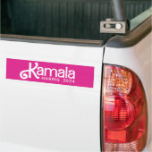 Autocollant De Voiture kamala rose 2024 (Sur camion)