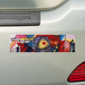 Autocollant De Voiture Kandinsky 1913 Peinture Abstraite (En voiture)