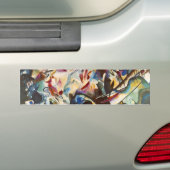 Autocollant De Voiture Kandinsky Composition VI Peinture Abstraite (En voiture)