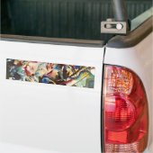 Autocollant De Voiture Kandinsky Composition VI Peinture Abstraite (Sur camion)