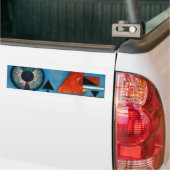 Autocollant De Voiture Kandinsky Soft Hard Abstrait (Sur camion)