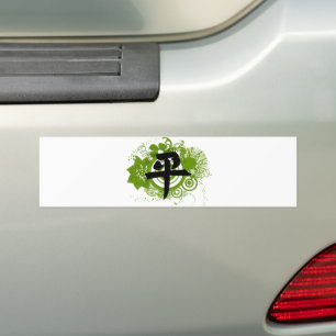 Autocollant De Voiture Kanji for Peace