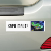 AUTOCOLLANT DE VOITURE KAPU MAUI ! (En voiture)
