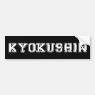 Autocollant De Voiture Karaté de Kyokushin