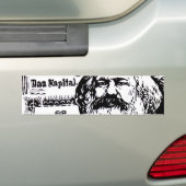 Autocollant De Voiture Karl Marx - DAS Kapital (En voiture)