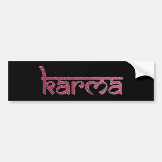 Autocollant De Voiture karma (Devant)