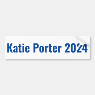 Autocollant De Voiture Katie Porter pour la présidence 2024