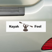 Autocollant De Voiture Kayak (En voiture)