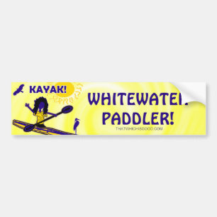 Autocollant De Voiture Kayak de Whitewater ! Habillement et tels