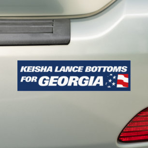 Autocollant De Voiture Keisha Lance Bottoms pour gouverneure Géorgie