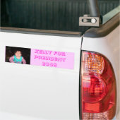 Autocollant De Voiture Kelly, Kelly pour le président 2008 (Sur camion)