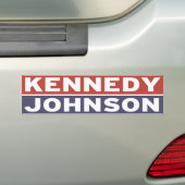 Autocollant De Voiture Kennedy/Johnson (En voiture)