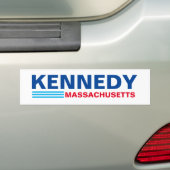 AUTOCOLLANT DE VOITURE KENNEDY / MASSACHUSETTS (En voiture)