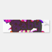 Autocollant De Voiture Kenya Heart Art : I Love Kenya (Devant)