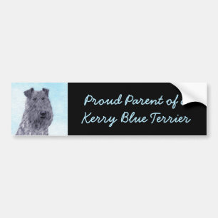 Autocollant De Voiture Kerry Blue Terrier peinture mignonne Chien d'origi