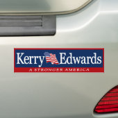 Autocollant De Voiture Kerry Edwards '04 John Kerry 2004 (En voiture)