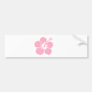 Autocollant De Voiture Ketmie rose F