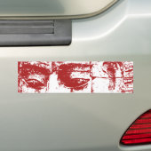 Autocollant De Voiture Khmer Stone Face ... Temple de Bayon, Cambodge (En voiture)