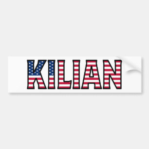 Autocollant De Voiture Kilian Nom Vorname USA Aufkleber Sticker Auto