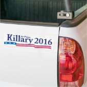 Autocollant De Voiture Killary (Hillary) pour la prison 2016 (Sur camion)