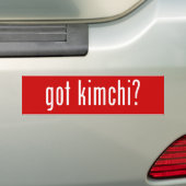 Autocollant De Voiture Kimchi ? (En voiture)