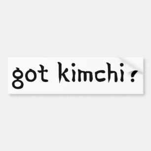 Autocollant De Voiture kimchi obtenu ?