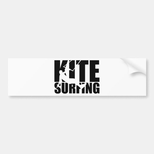 Autocollant De Voiture Kitesurf (Devant)