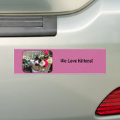 Autocollant De Voiture Kitten (En voiture)