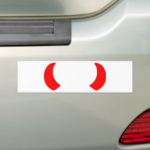 Autocollant De Voiture Klaxons de diable (En voiture)