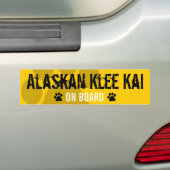 Autocollant De Voiture Klee d'Alaska Kai à bord (En voiture)