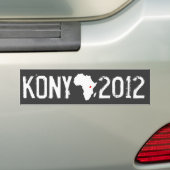 Autocollant De Voiture Kony 2012 (En voiture)
