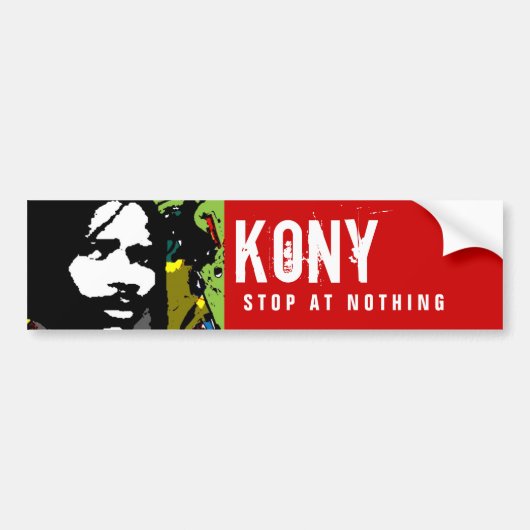 Autocollant De Voiture Kony 2012 (Devant)