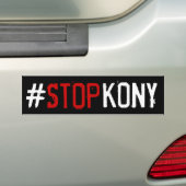 Autocollant De Voiture Kony 2012 (En voiture)
