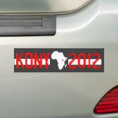 Autocollant De Voiture Kony 2012 (En voiture)