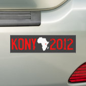 Autocollant De Voiture Kony 2012 (En voiture)