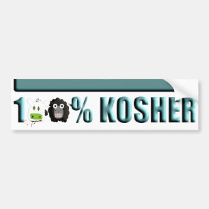 Autocollant De Voiture Kosher