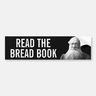 Autocollant De Voiture Kropotkin Lire le livre de pain