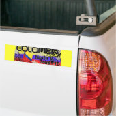 AUTOCOLLANT DE VOITURE LA COLOMBIE (Sur camion)