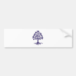 Autocollant De Voiture La fleur pourpre