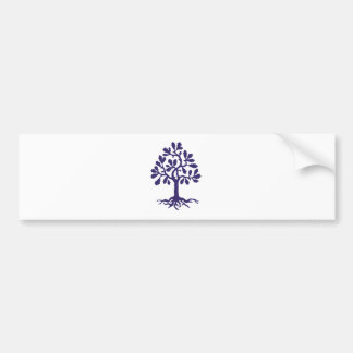 Autocollant De Voiture La fleur pourpre
