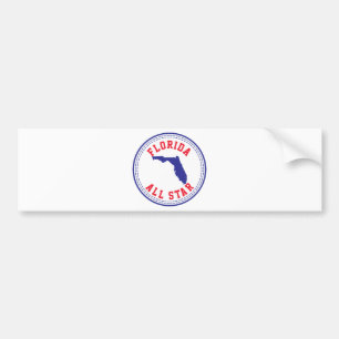 Autocollant De Voiture La Floride All Star