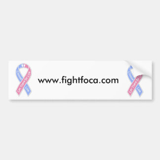 Autocollant De Voiture La FOCA de combat !