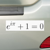 Autocollant De Voiture La formule d'Euler (En voiture)