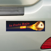 Autocollant De Voiture La Furia Roja de l'Espagne (En voiture)