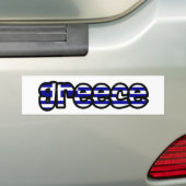 Autocollant De Voiture La Grèce (En voiture)
