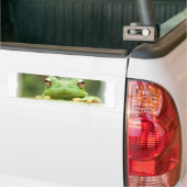 Autocollant De Voiture La grenouille observe l'adhésif pour pare-chocs (Sur camion)