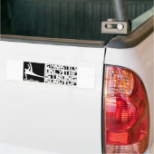 Autocollant De Voiture La gymnastique survivent (Sur camion)