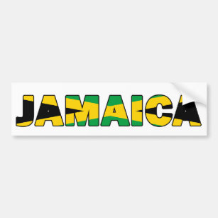 Autocollant De Voiture La Jamaïque 004